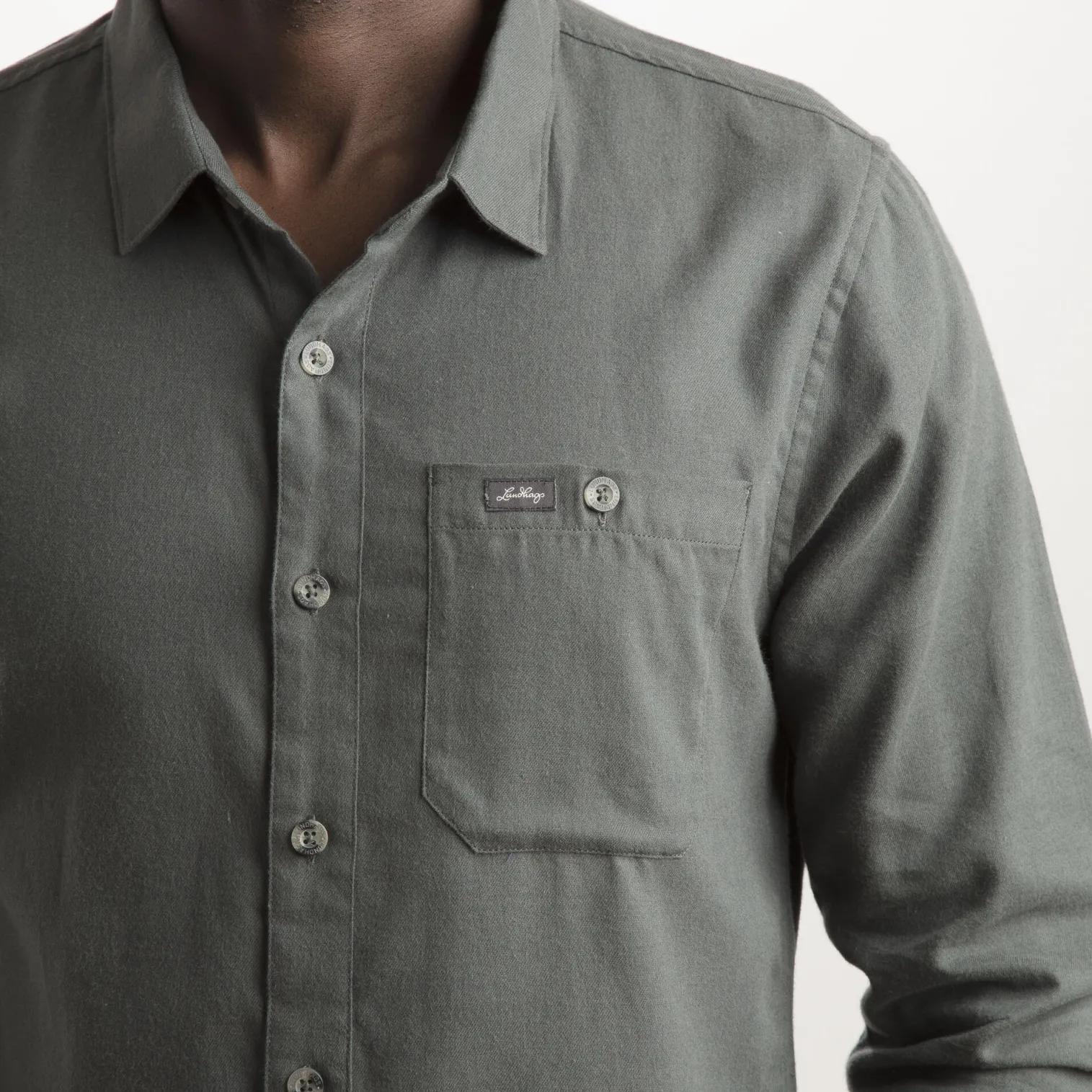 Lundhags Ekren Solid Ms LS Shirt^ Skjortor