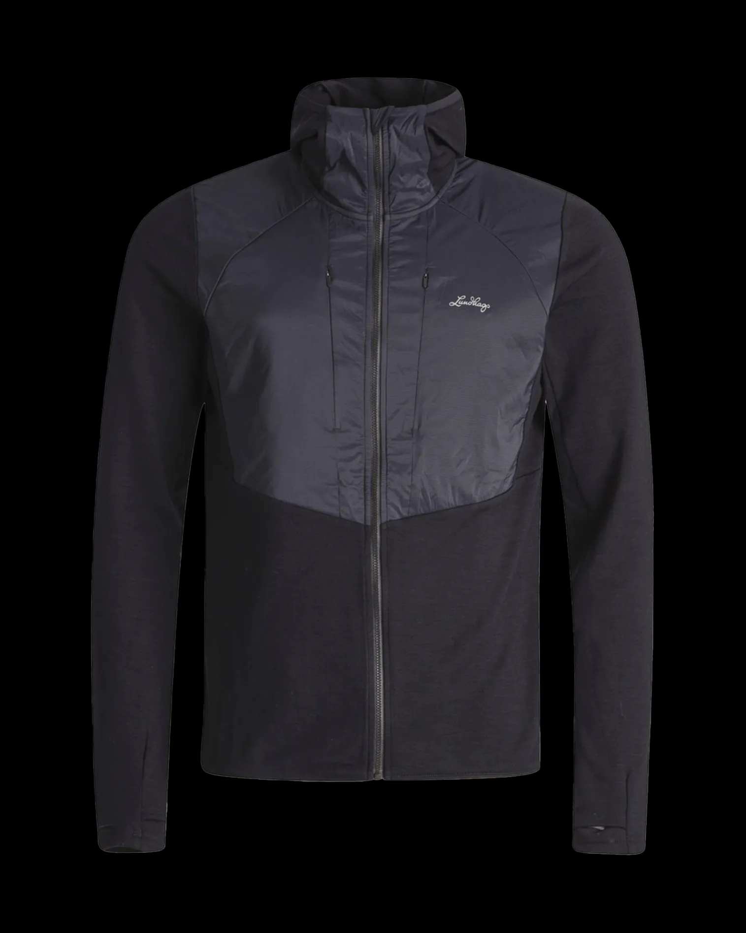Lundhags Padje Merino Block Hoodie M^ Tröjor