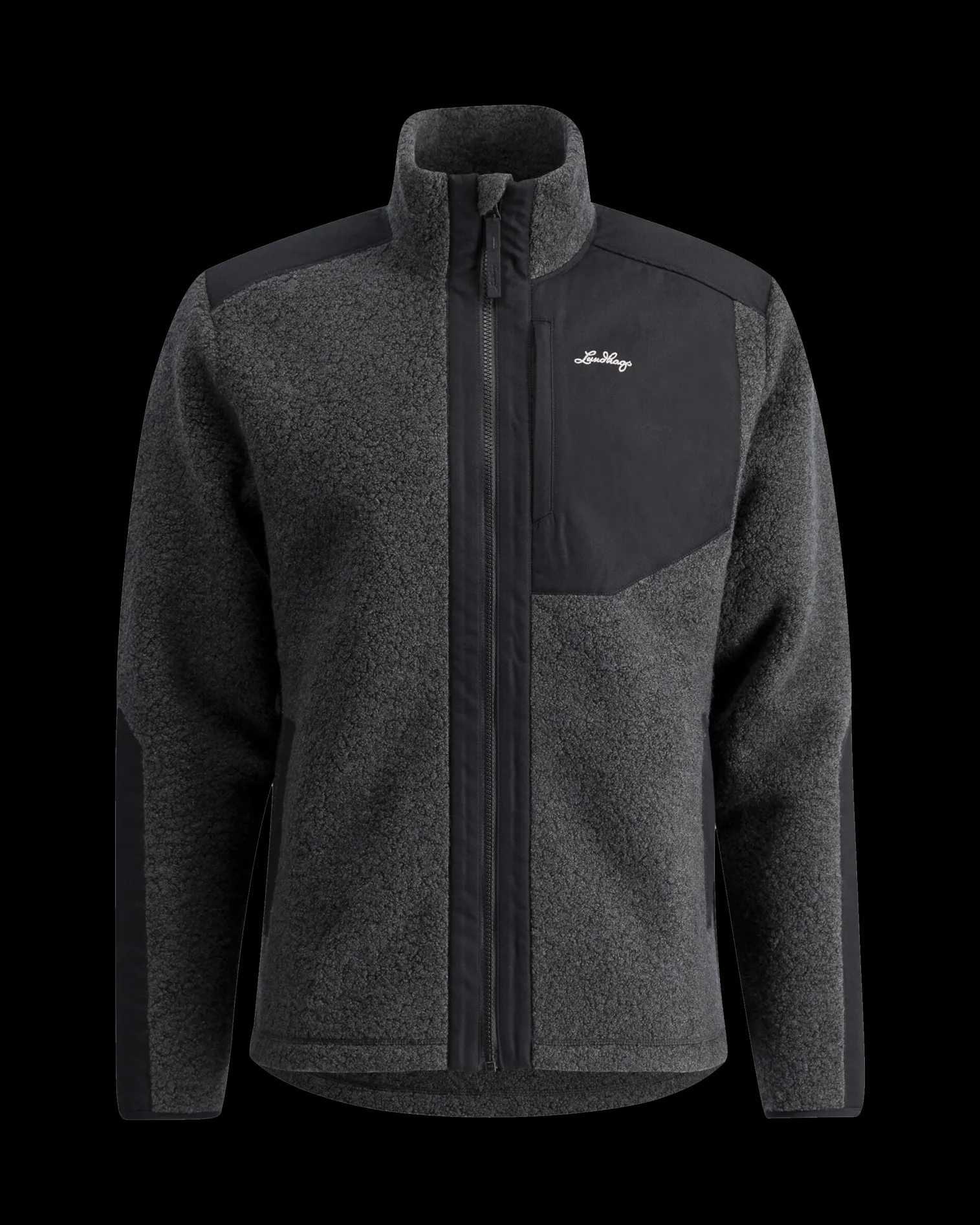 Lundhags Saruk Wool Pile Mid Full Zip M^ Tröjor