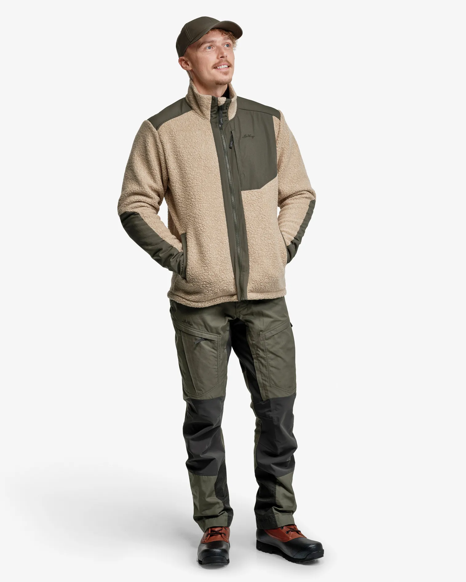 Lundhags Saruk Wool Pile Mid Full Zip M^ Tröjor